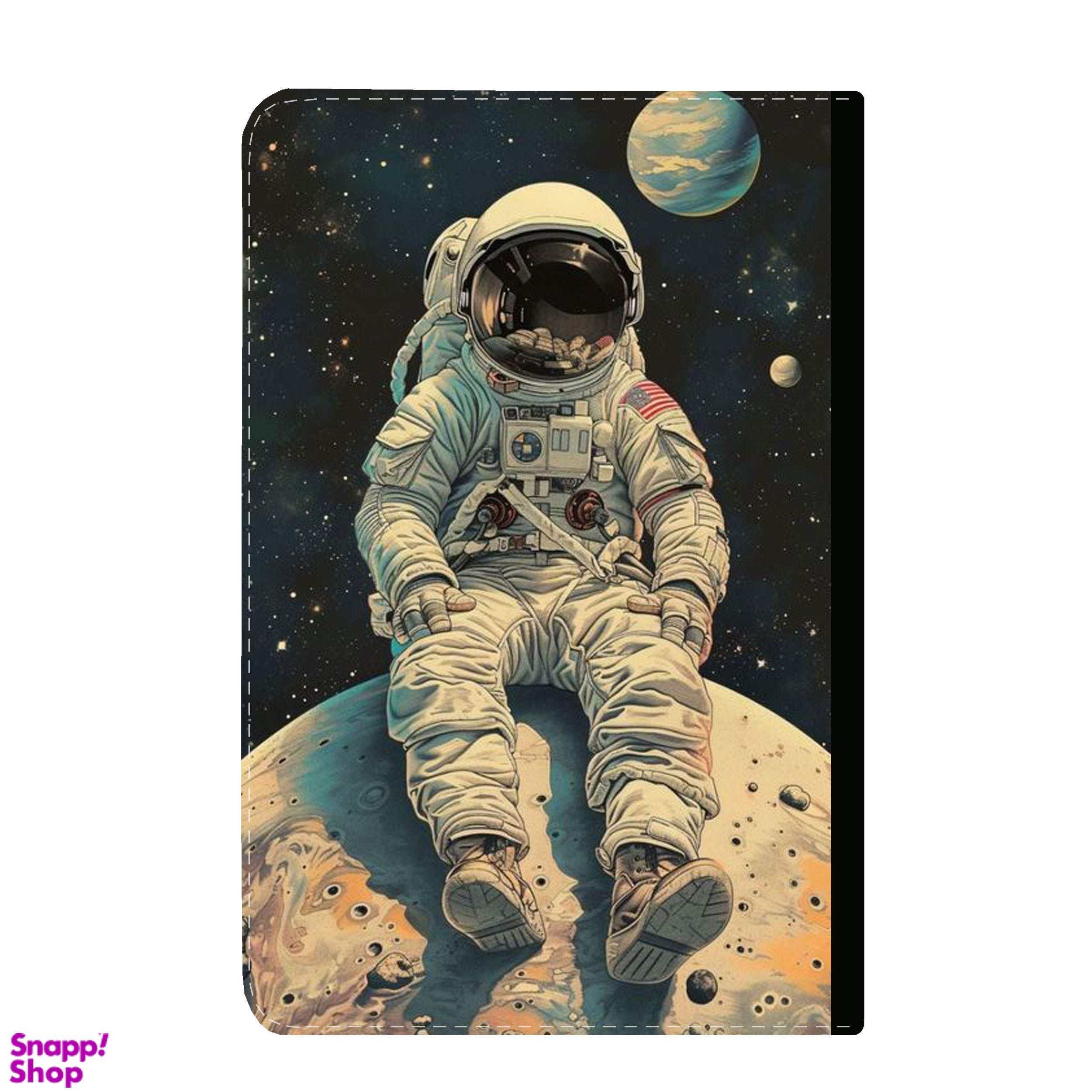 کلاسور طرح فضانورد و ماه کد 567