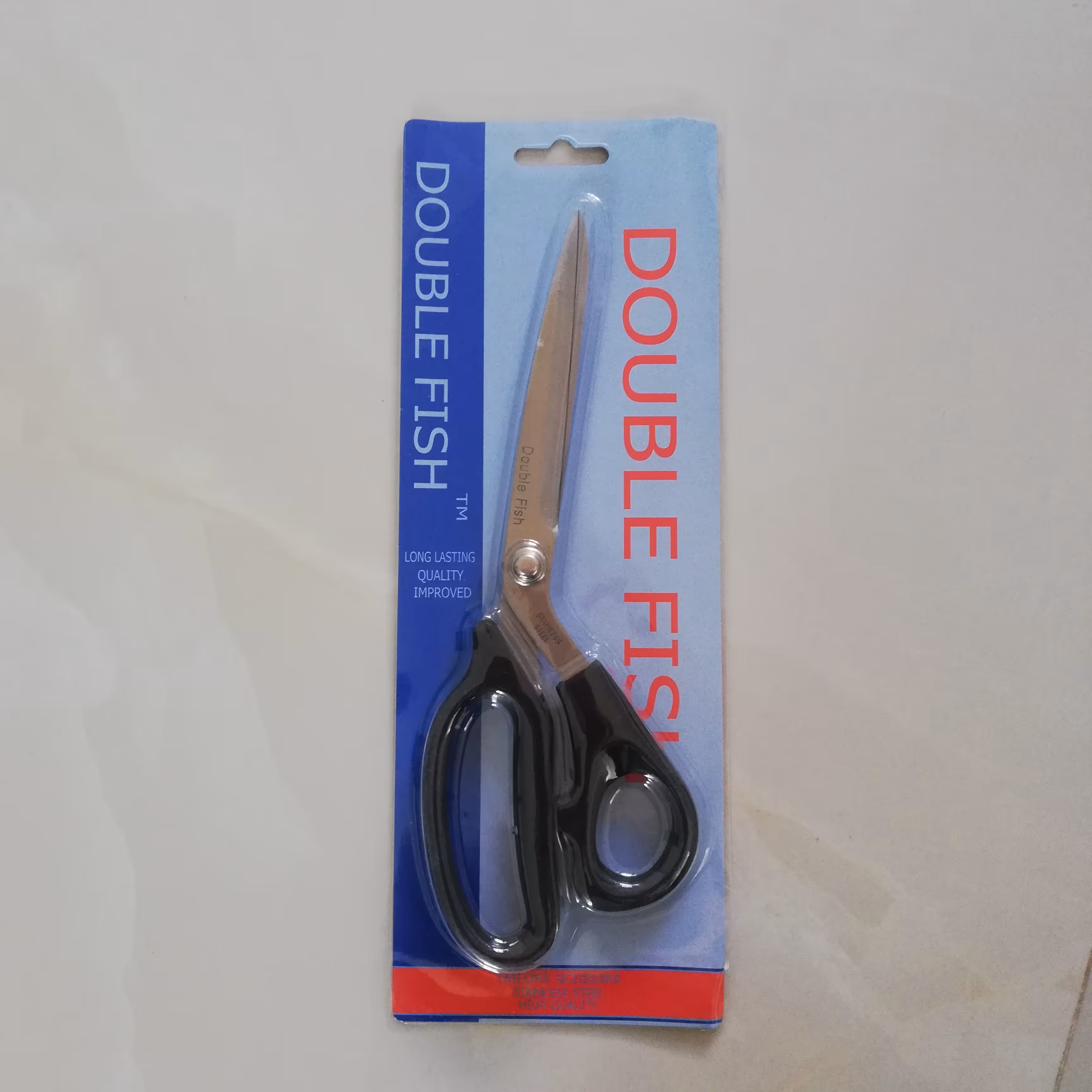 قیچی خیاطی استیل Double Fish  اصلی