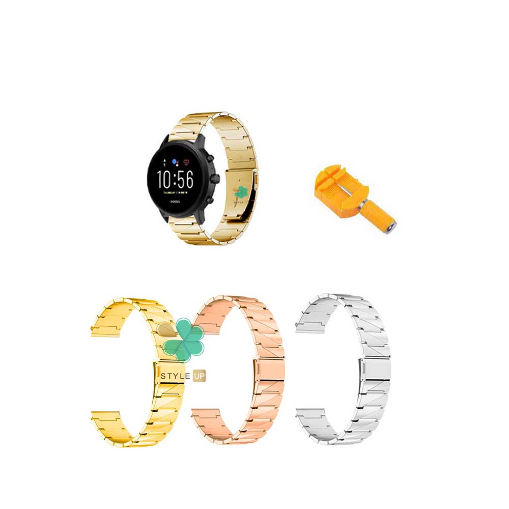 بند ساعت فسیل Fossil Q Explorist Gen 3 مدل Two Bead