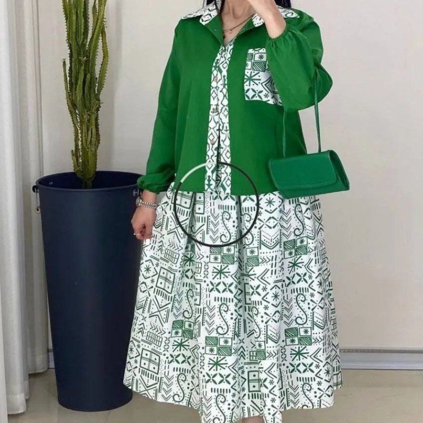 ست شومیز دامن سایه