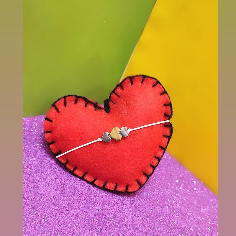 دستبند حدید قلبیDH19