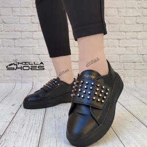 ونس لژدار چسبی طرح میخی مشکی