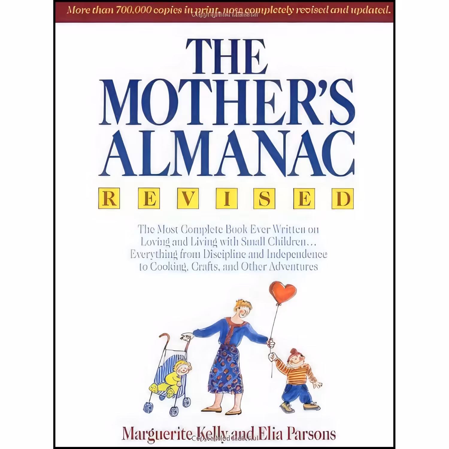کتاب زبان اصلی The Mothers Almanac اثر Marguerite Kelly and Elia Parsons