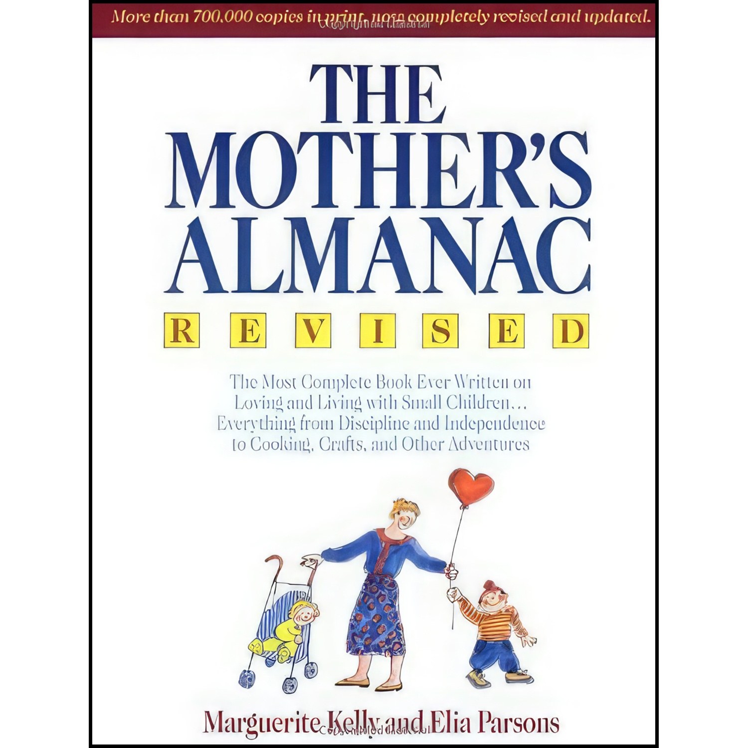 کتاب زبان اصلی The Mothers Almanac اثر Marguerite Kelly and Elia Parsons