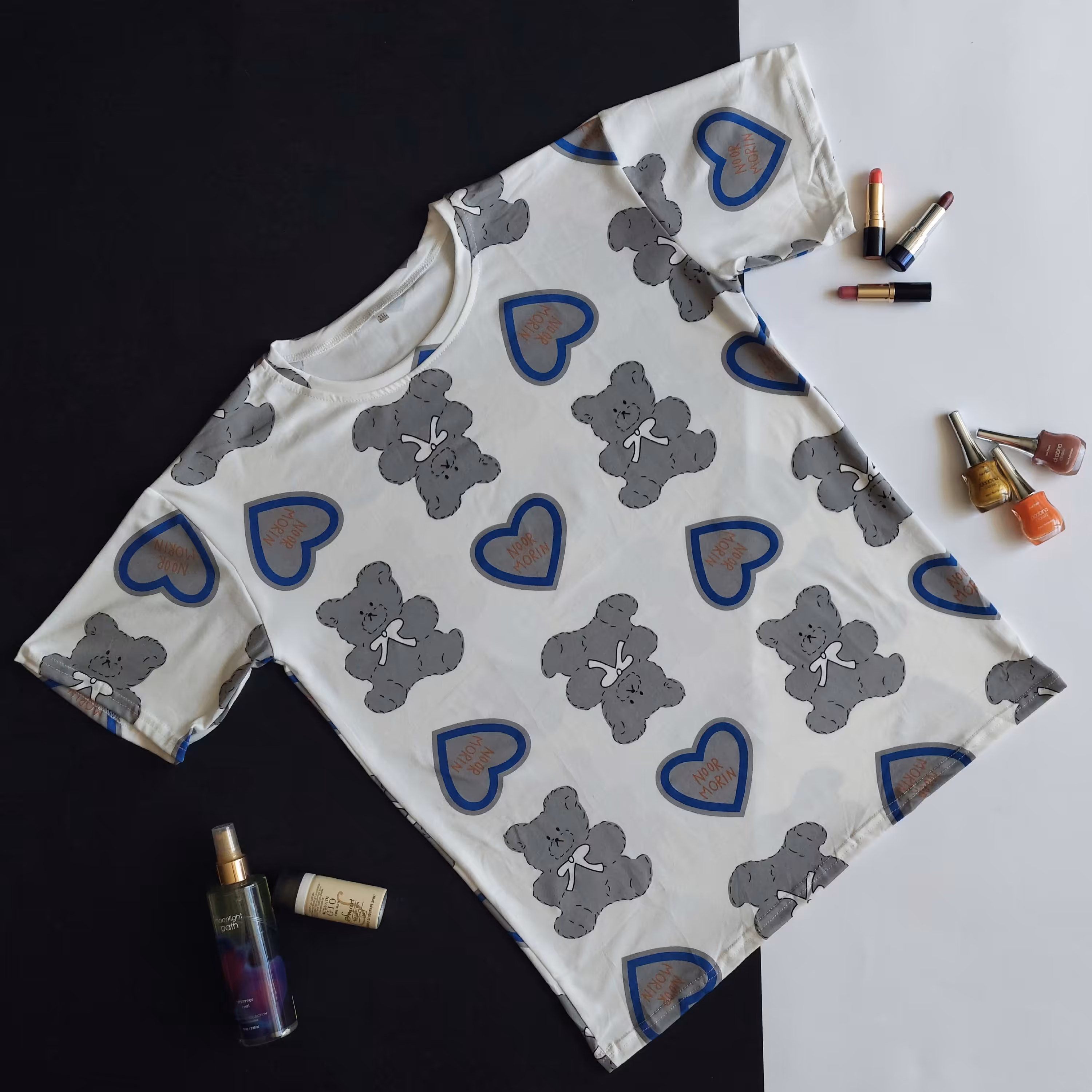 تیشرت گیاهی درجه یک طرح خرس