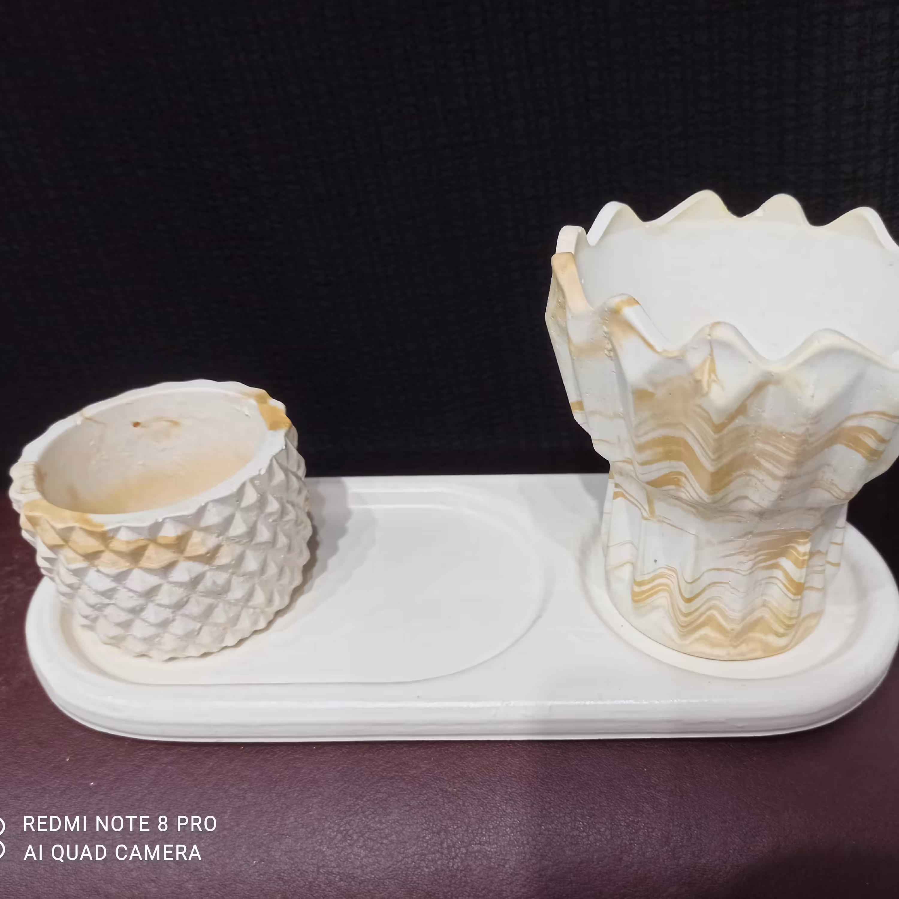 ست رومیزی از جنس سنگ مصنوعی