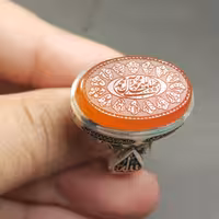 انگشتر عقیق 14 