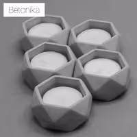 جا وارمر دست ساز بتنی اوریگامی کوچک 
