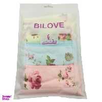 دستمال آشپزخانه بیلاو مدل گل رز مجموعه 3 عددی