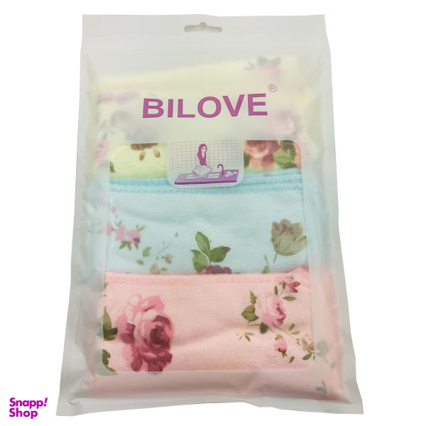 دستمال آشپزخانه بیلاو مدل گل رز مجموعه 3 عددی