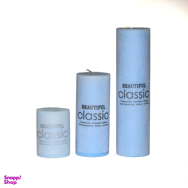 شمع مدل classic مجموعه 3 عددی