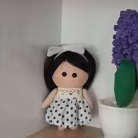 سر کلیدی طرح روسی مو مشکی 25 گرم
