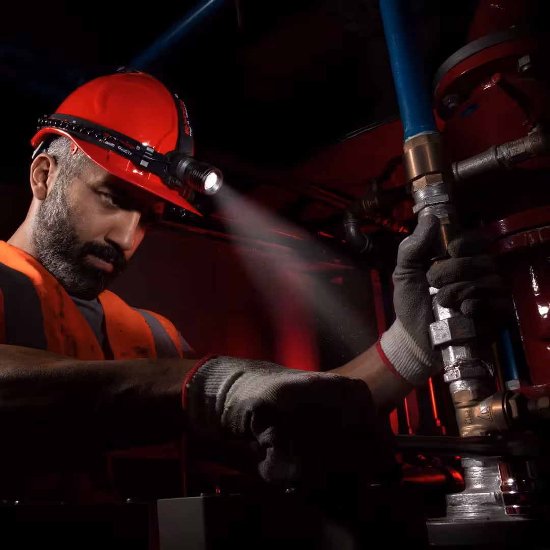 چراغ قوه پیشانی 50 متر 70 لومن مدل RH-4280 رونیکس