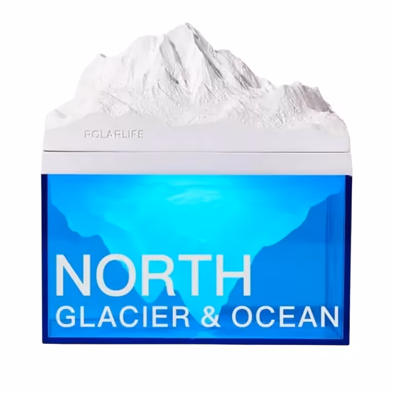 چراغ خواب اسپیکردار دکوری کوه یخ Polar Glacier کد 111050 - فراز سیستم