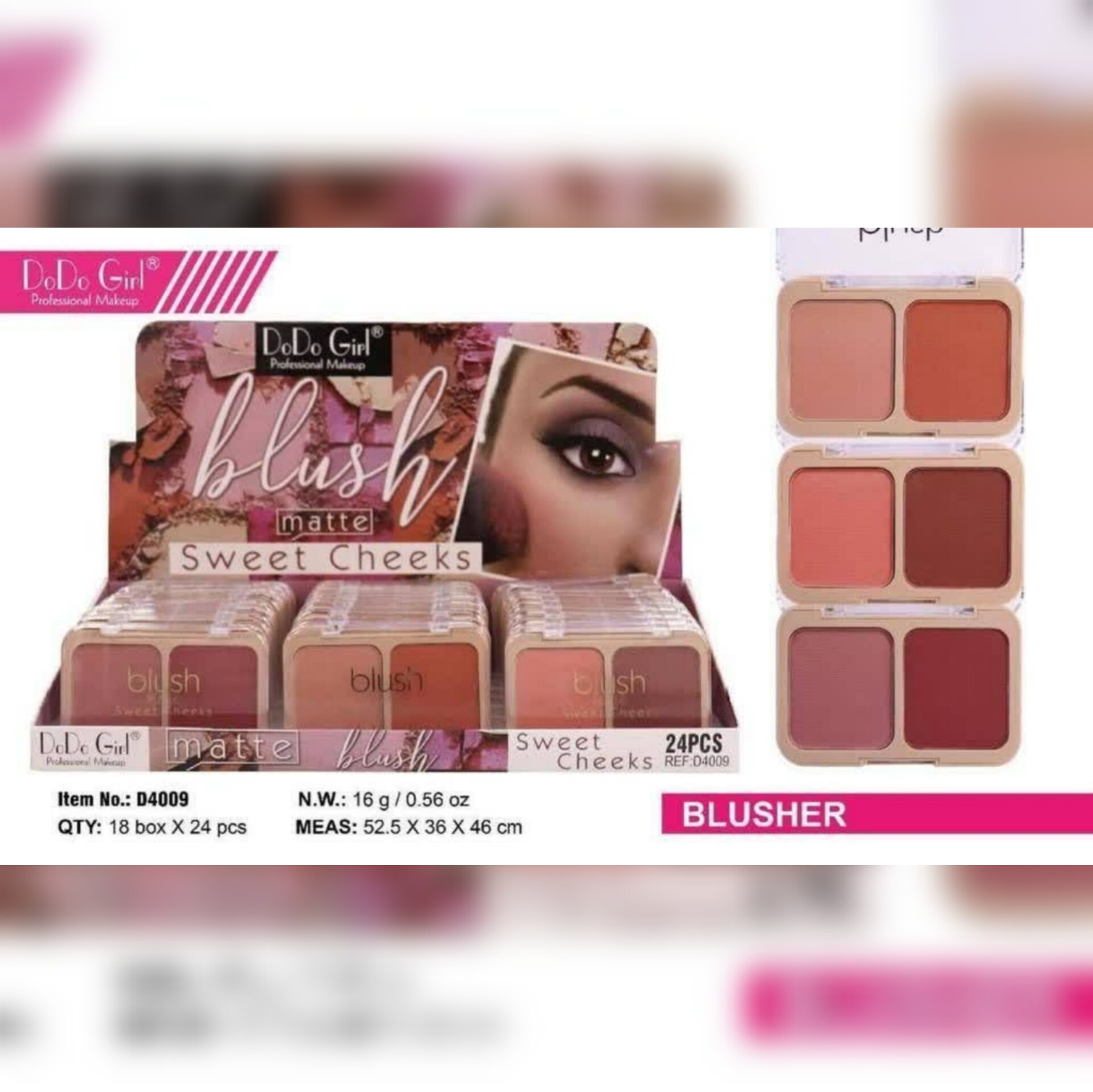 رژ گونه دودوگرل DO DO GIRL 4009