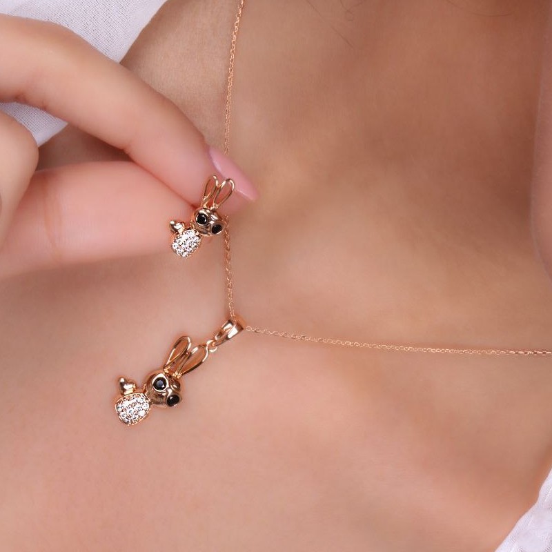 نیمست ژوپینگ مدل خرگوش رنگ ثابت و ضدحساسیت