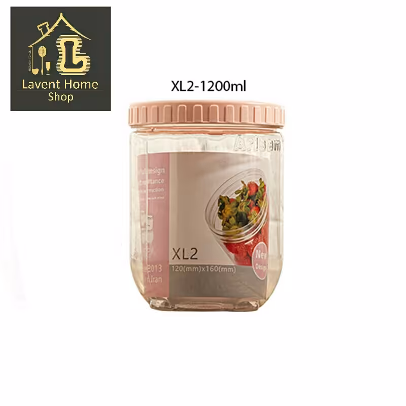 بانکه آریسام سایز XL2 (نشکن و درب پیچ دار و امکان استفاده طبقاتی)