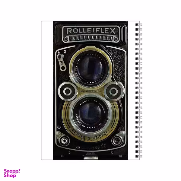 دفتر مشق 80 برگ بامبیلیپ طرح دوربین کلاسیک قدیمی کد 7973499