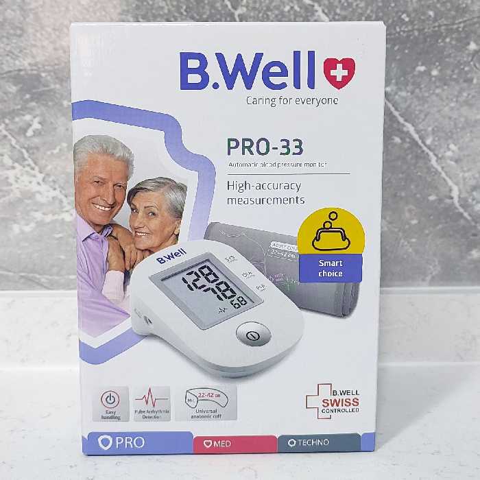 فشار سنج دیجیتال بازویی بی ول (B.Well) مدل pro-33