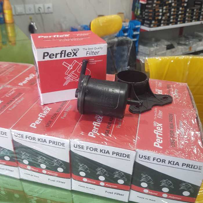 فیلتر بنزین صافی بنزین سرکج بسته 10عددی با دیاق