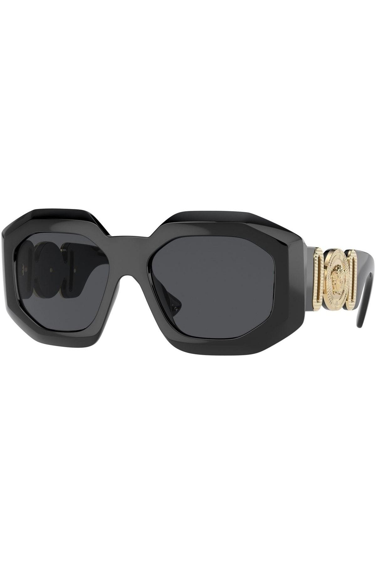 عینک آفتابی خاکستری زنانه Ve4424u gb1 87 56 Versace