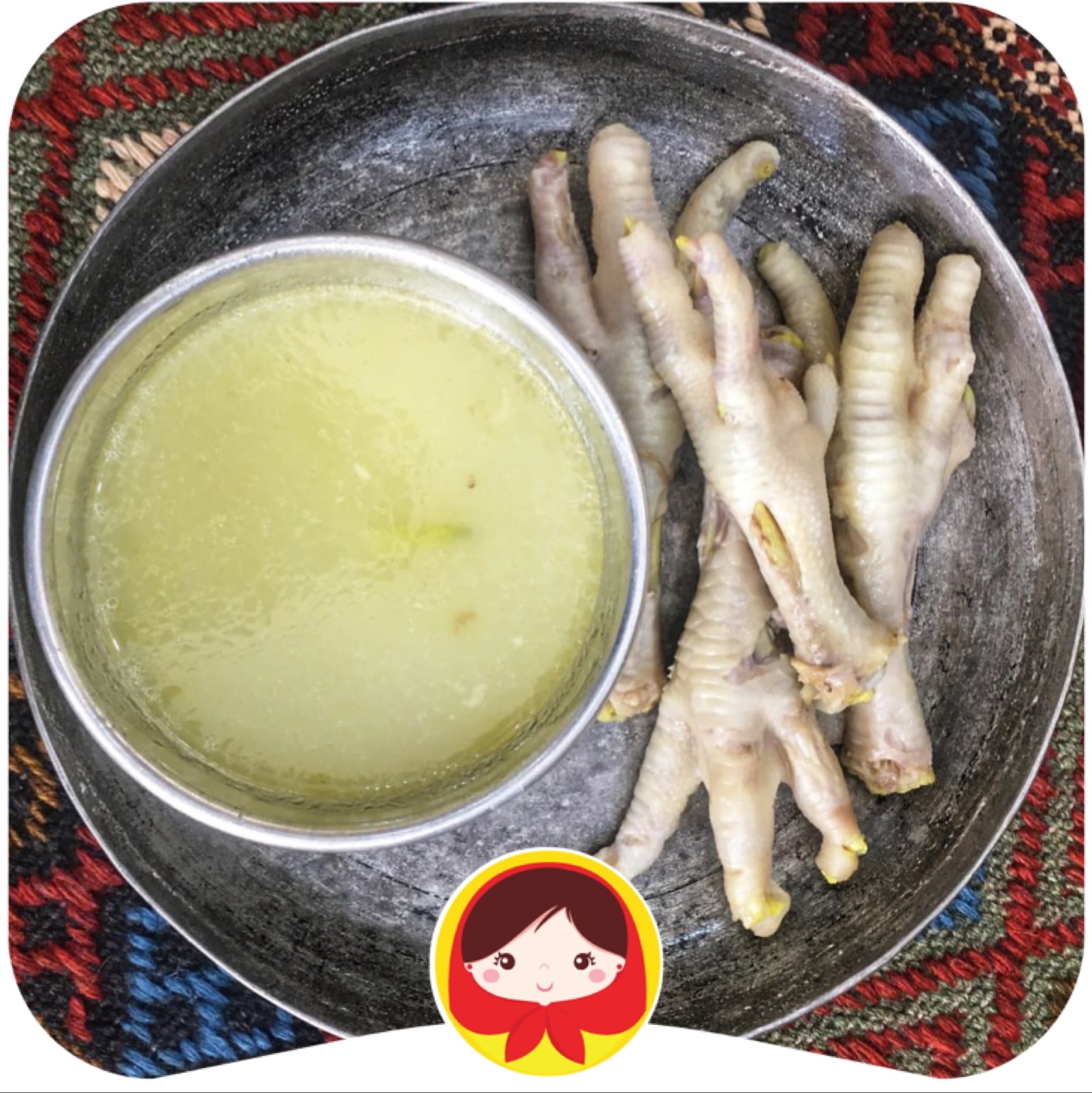 عصاره پای مرغ  1000 گرمی 