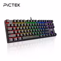 کیبورد مکانیکال گیمینگ سیمی pictek 