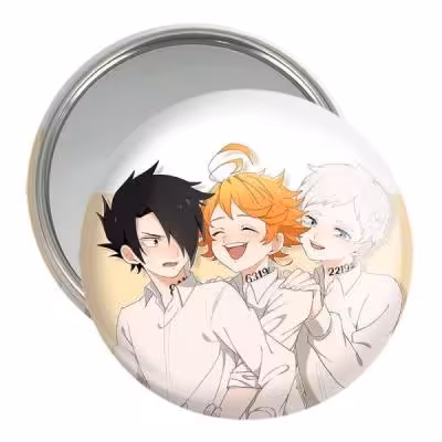 آینه جیبی خندالو مدل انیمه ناکجا آباد موعود Promised Neverland کد 10118