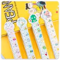 خط کش فانتزی پلاستیکی -4 طرح