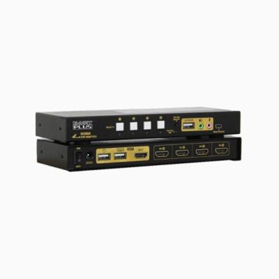 کی وی ام سوئیچ 4 پورت HDMI کی نت پلاس KP-SWKH404