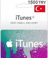 گیفت کارت آیتونز 1500 لیر ترکیه