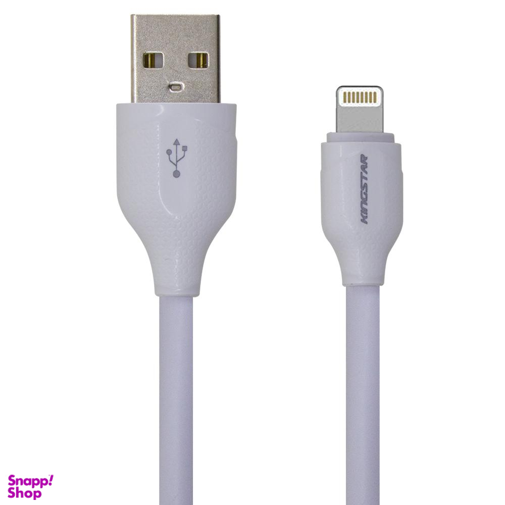 کابل تبدیل USB به Lightning کینگ استار (King Star) مدل K06 I به طول 1m