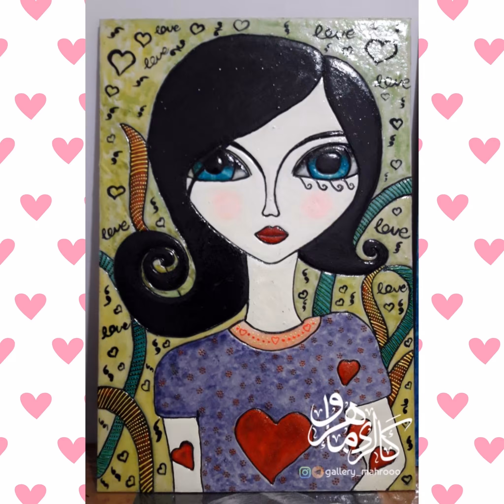 تابلو نماکاشی
برجسته
سایز 40در60