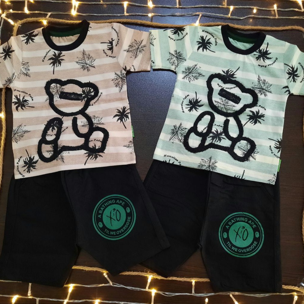 تیشرت شلوارک پسرانه 