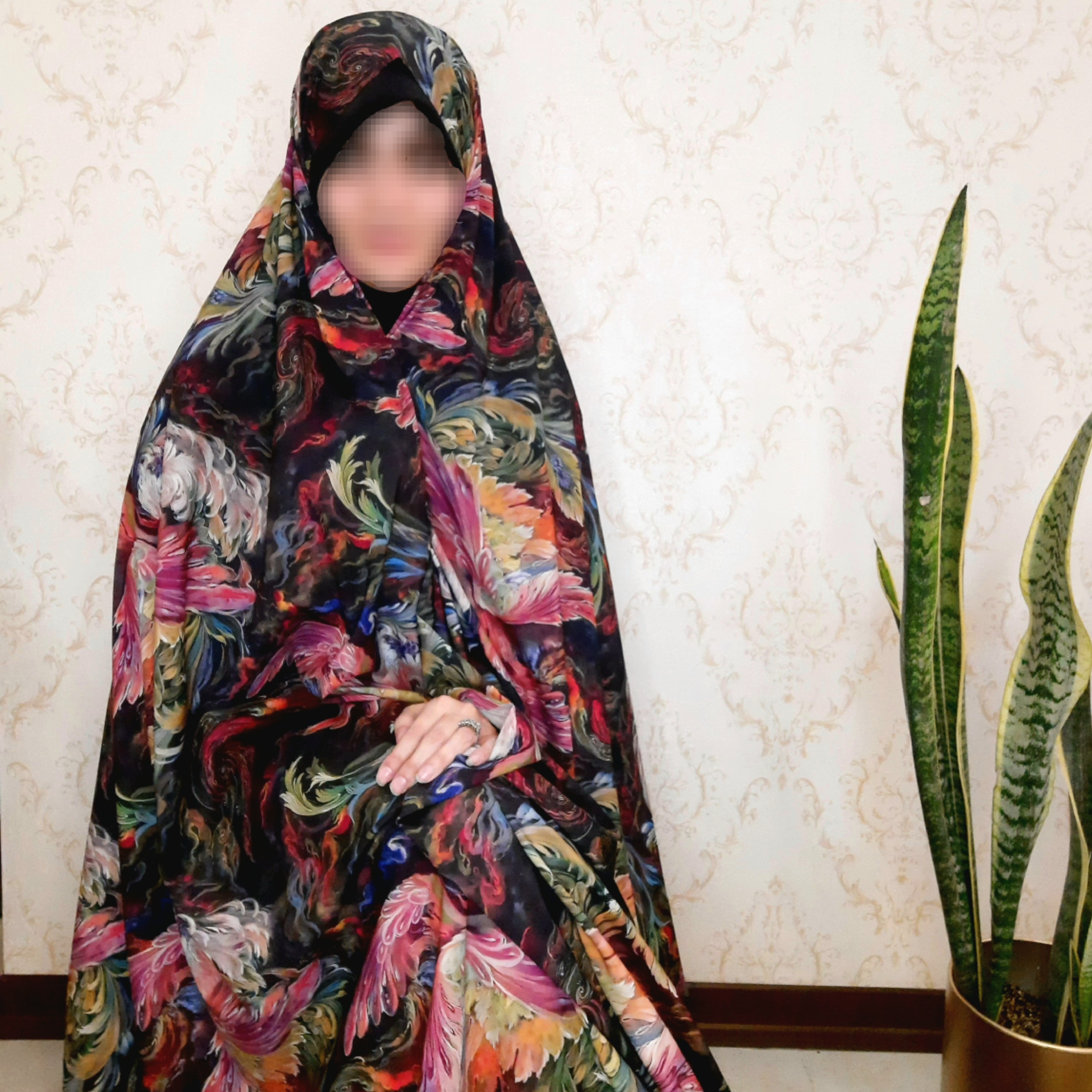 چادر رنگی مجلسی 543