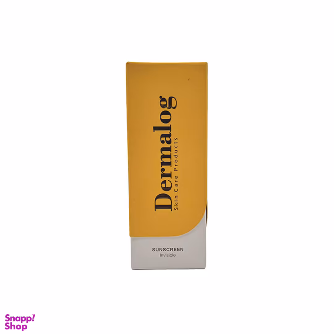 کرم ضد آفتاب فاقد چربی بی رنگ درمالوگ Spf50 حجم 50 میلی لیتر