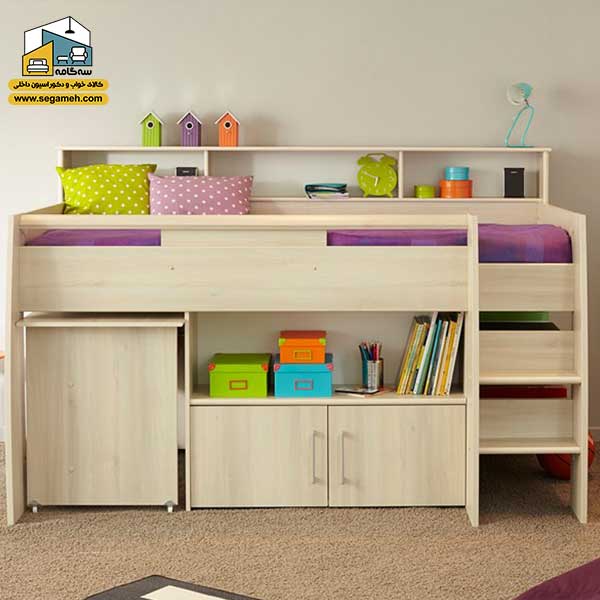 تخت خواب دوطبقه کد BTDP49 - فروشگاه سه گامه