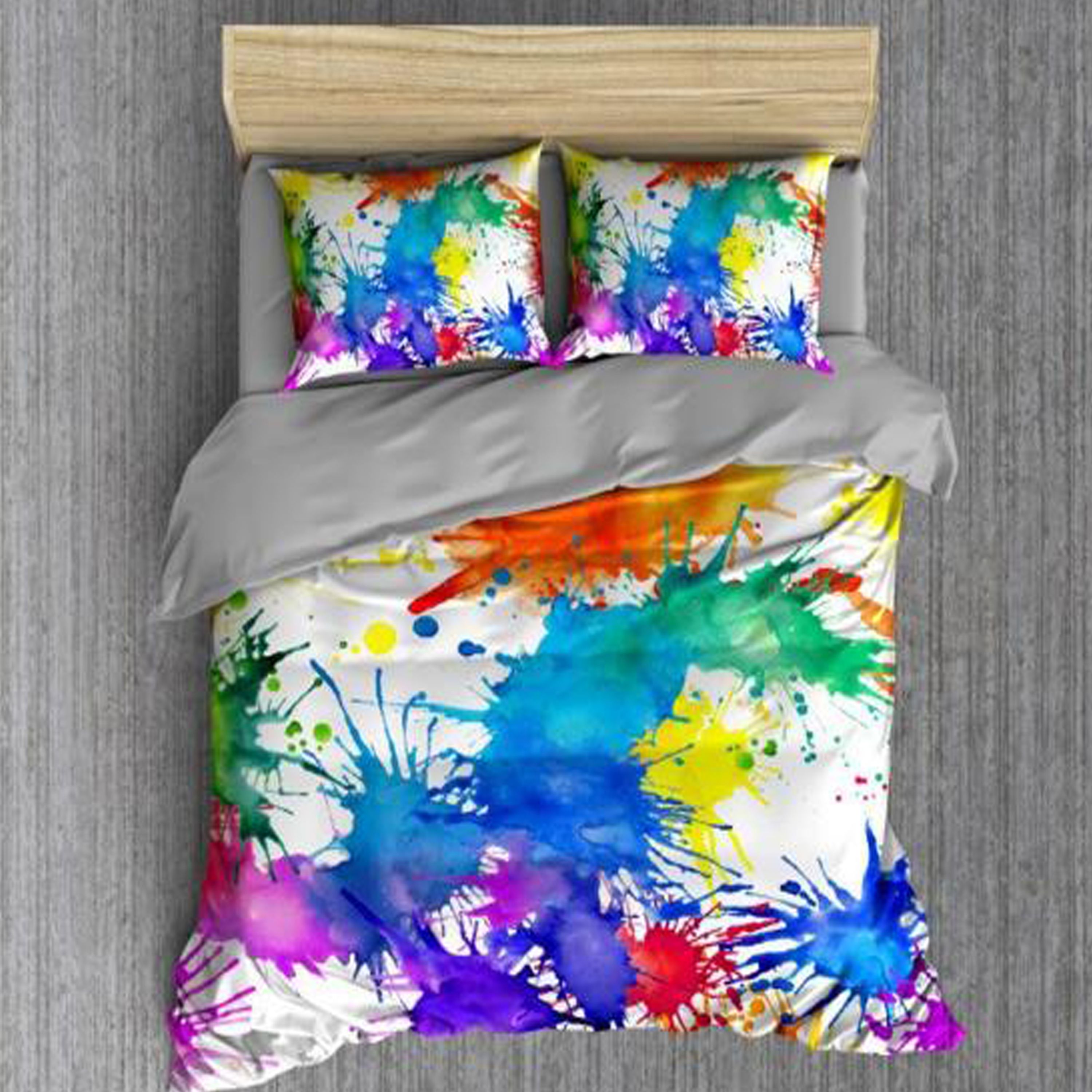 سرویس روتختی 1 نفره تنسل چاپی برندترک لند (Turk Land)  کد rs 418