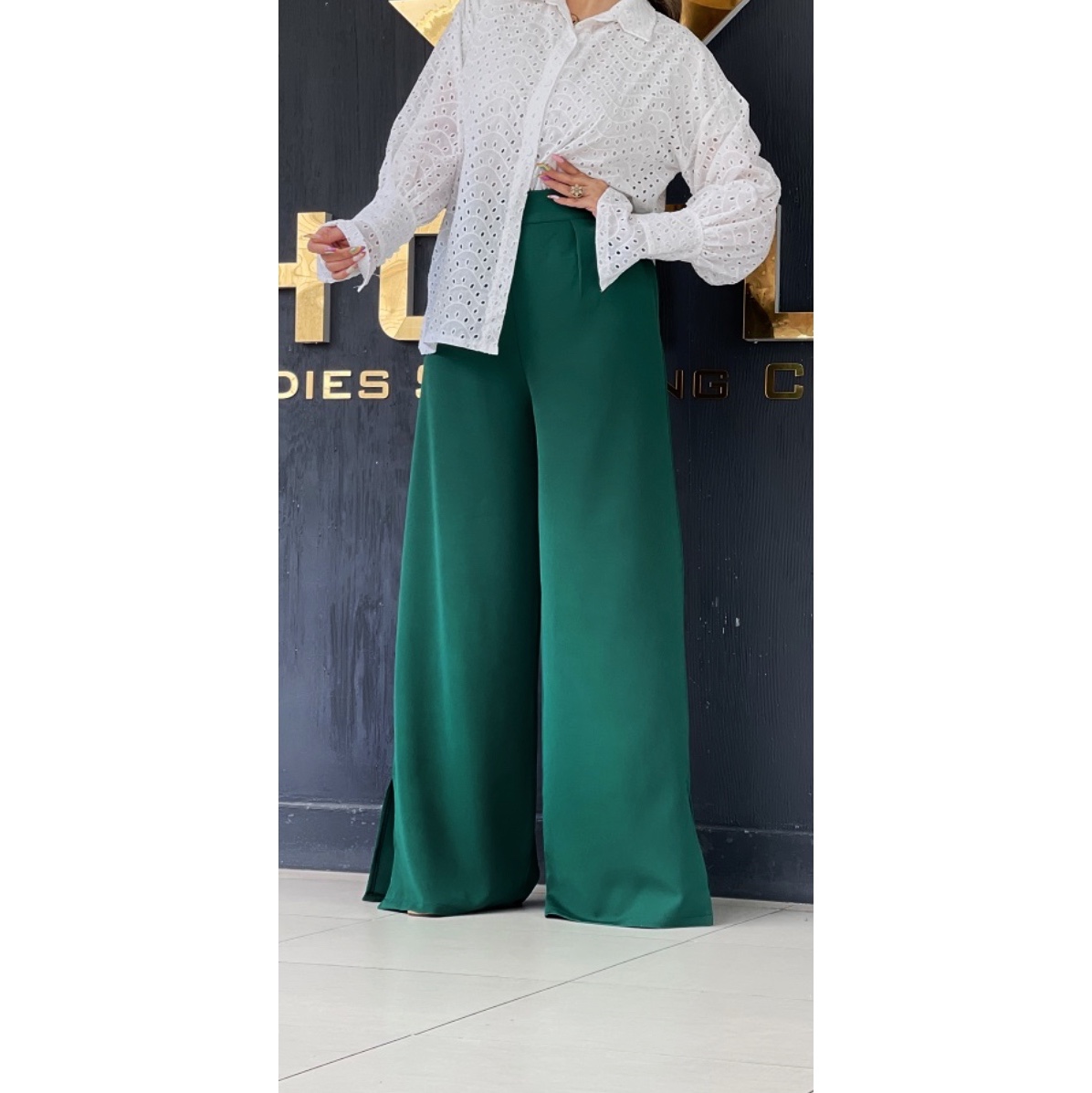 شلوار بگ مازراتی بغل چاک
