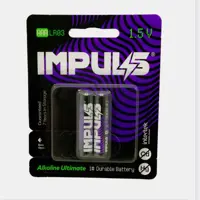 باتری نیم قلمی ایمپالس IMPULS مدل LR03 بسته 2 عددی

