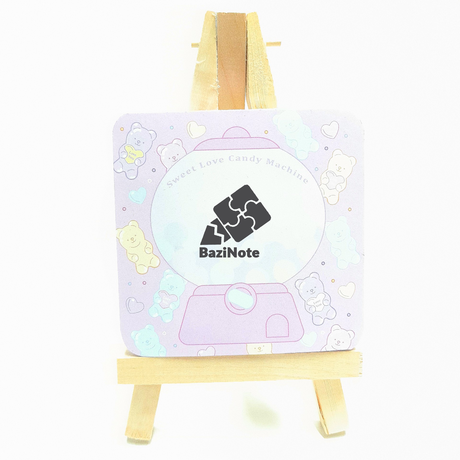 دفترچه یادداشت فانتزی طرح بوم نقاشی نت بوم