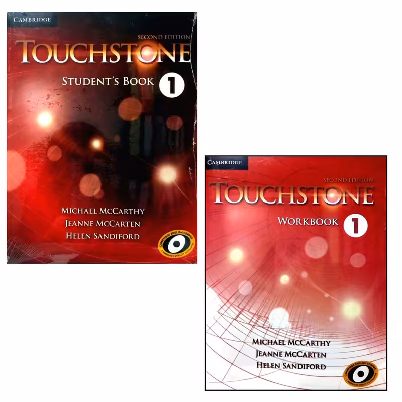 کتاب TOUCHSTONE 1 second edition اثر جمعی از نویسندگان انتشارات کمبریدج 2 جلدی