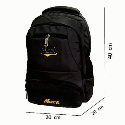 کوله پشتی سفری 25 لیتری Mack ( مشکی )