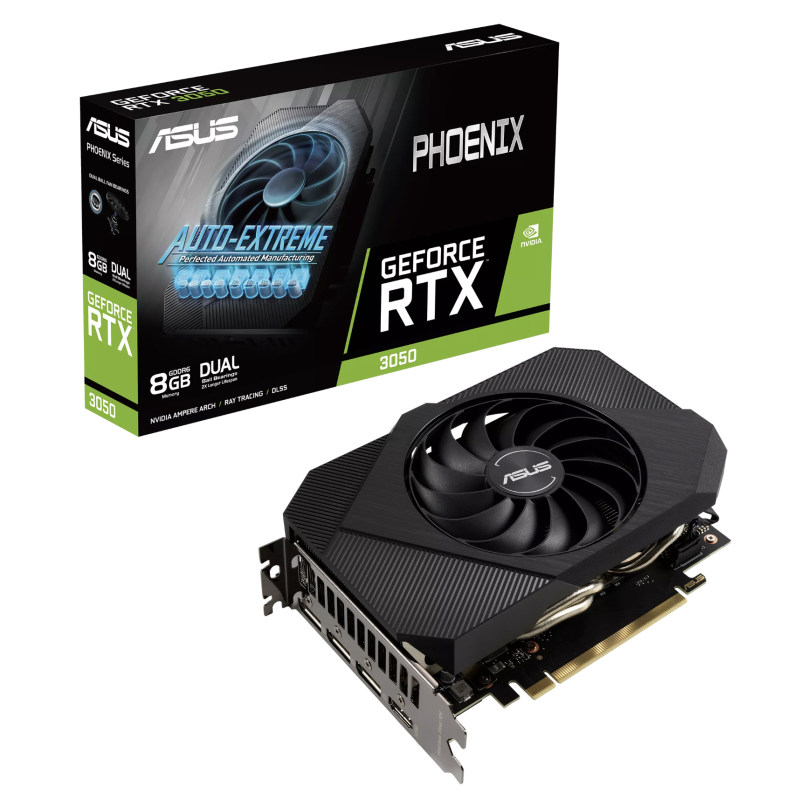 کارت گرافیک  ایسوس مدل PH-RTX3050-8G حافظه 8 گیگابایت