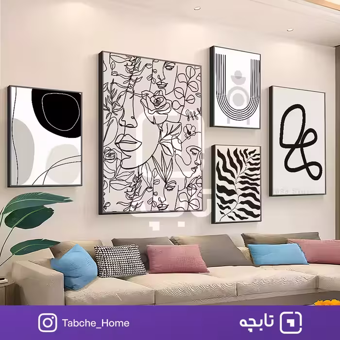 تابلو دیواری رها