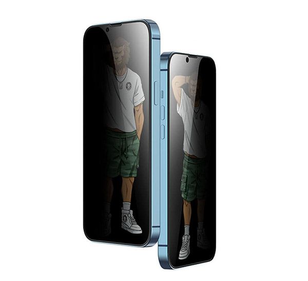 گلس گرین آیفون مدل 3D Silicone Privacy HD برای گوشی iphone 13 Pro Max