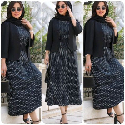 سه تیکه کت لنین سارافون فلامنت لطیف کشی و کمربند ژینوس