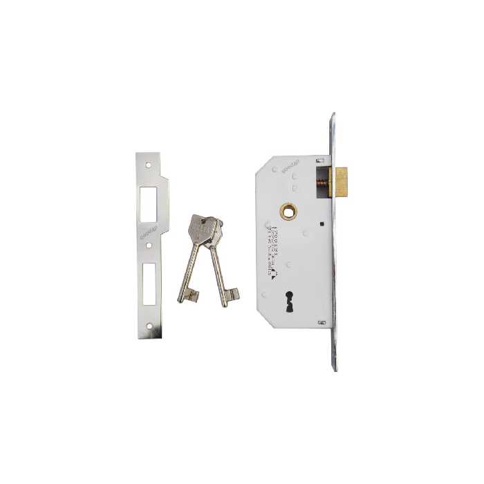 قفل در توکار 6.5 سانتی متری دلتا