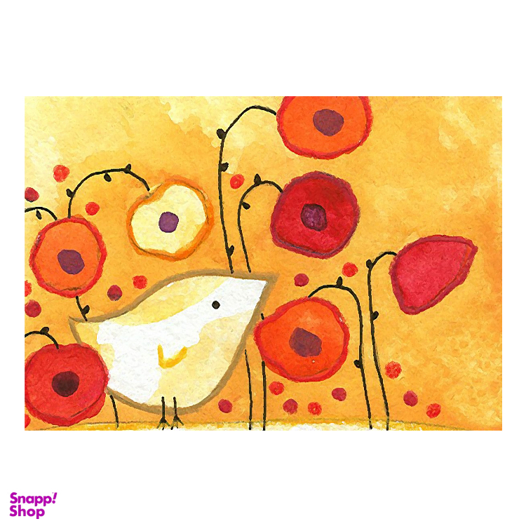 مگنت طرح جوجه نارنجستان سایز 7×10 سانتی متر