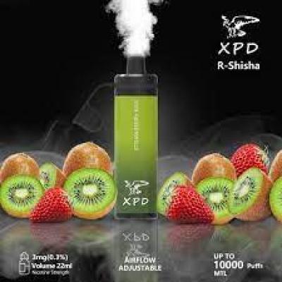 پاد یکبار مصرف 10000 پاف XPD bar توت فرنگی کیوی